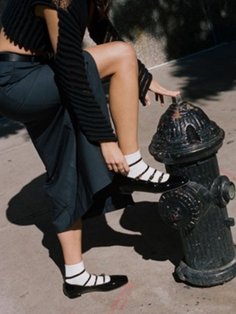 Alohas - Luke Onix Black Mary Jane Flats - Us 9